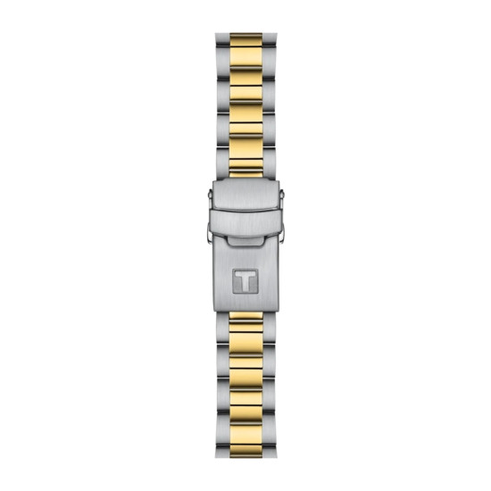 TISSOT T1202102205100 Seastar 1000 36mm two tone black dial 30ATM
