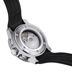 TISSOT T1206071744100 Seastar 2000 46mm POWERMATIC 80 black dial 60ATM