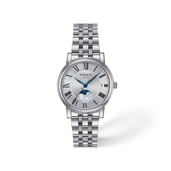 TISSOT T1222231103300 Carson 32mm Moonphase 5ATM