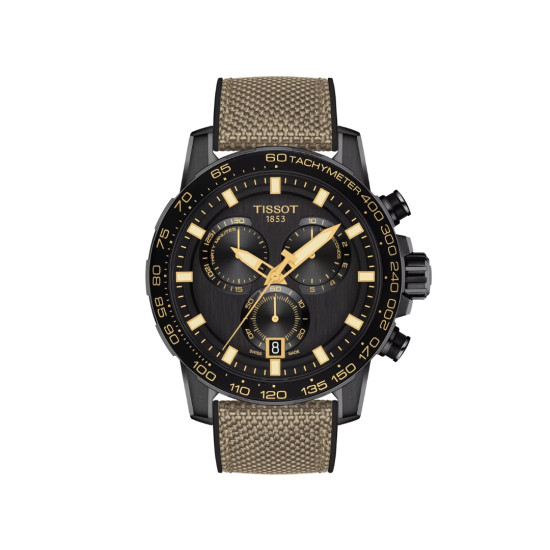 TISSOT T1256173705101 Supersport Chrono 45mm black stainless steel 10ATM