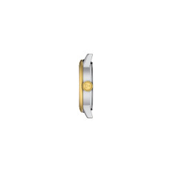 TISSOT T1292102203100 Classic Dream Two Tone Silver Dial 5ATM