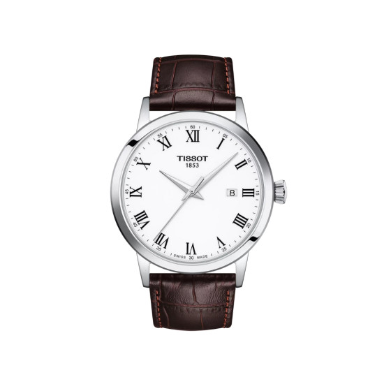 TISSOT T1294101601300 Classic Dream 42mm white dial