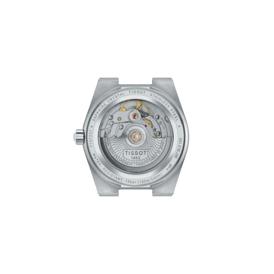 TISSOT T1372071109100 PRX 35mm POWERMATIC 80 dark green dial 10ATM