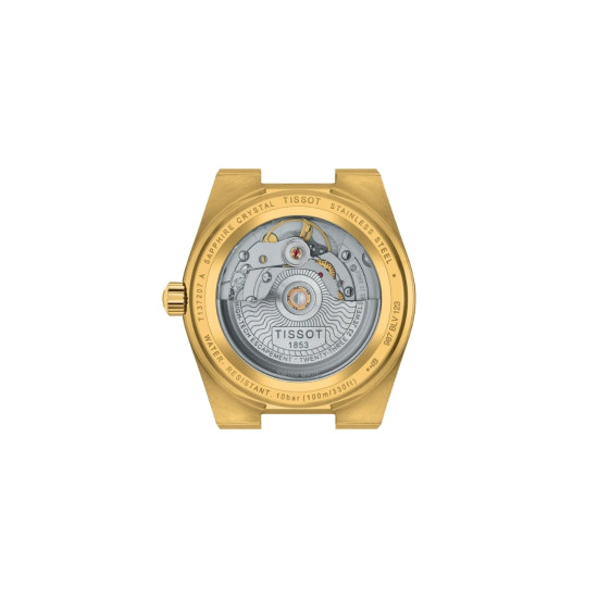 TISSOT T1372073302100 PRX 35mm POWERMATIC 80 full gold 10ATM