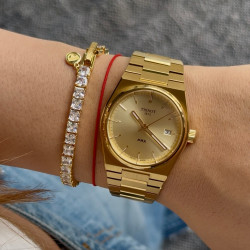 TISSOT T1372103302100 PRX 35mm full gold 10ATM