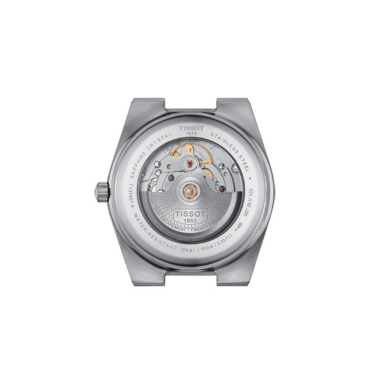 TISSOT T1374071109101 PRX 40mm POWERMATIC 80 Turquoise dial 10ATM