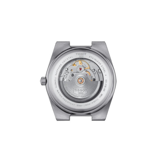 TISSOT T1374071135100 PRX 40mm POWERMATIC 80 light blue dial 10ATM