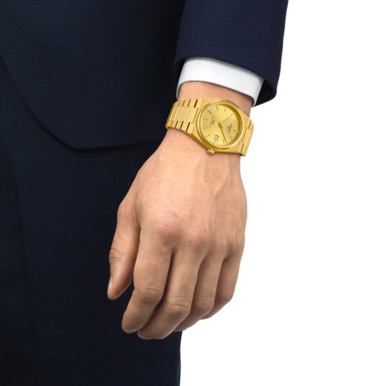 TISSOT T1374073302100 PRX 40mm POWERMATIC 80 full gold 10ATM