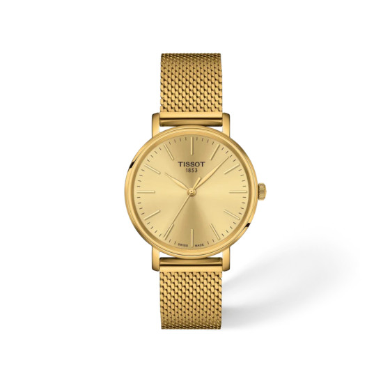 TISSOT T1432103302100 Everytime 34mm Full Gold 5ATM