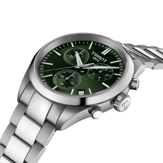 TISSOT T1504171109100 PR 100 40mm Green dial 10ATM