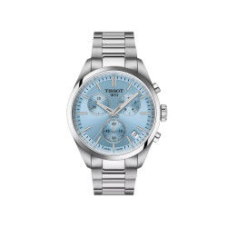 TISSOT T1504171135100 PR 100 40mm Ice blue dial 10ATM