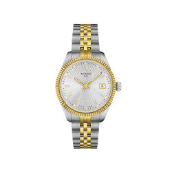 TISSOT T1562102203100 Ballade 34mm two tone Guilloché dial 10ATM