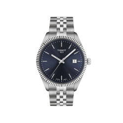 TISSOT T1564101104100 Ballade 40mm Guilloché Dark Blue dial 10ATM