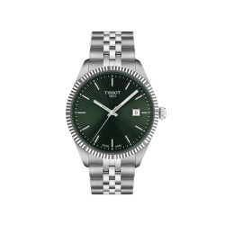 TISSOT T1564101109100 Ballade 40mm Guilloché Dark Green dial 10ATM