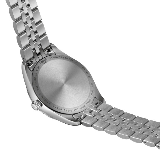 TISSOT T1564101109100 Ballade 40mm Guilloché Dark Green dial 10ATM