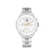 Tommy Hilfiger 1782707 ženski sat Mellie Multifunkcionalni Sportsko Elegantan Silver Tone Stainless Steel White Dial 40mm