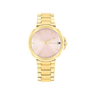 Tommy Hilfiger 1782779 ženski sat Lori Classic Line Gold Tone Stainless Steel Blush Pink Dial 34mm
