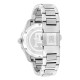 Tommy Hilfiger 1782795 ženski sat TH85 CRYSTALS Classic Line Silver Tone Stainless Steel Small Cubic Zirconia Dusty Blue Dial Rose Gold Detail 36mm