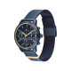 Tommy Hilfiger 1782809 ženski sat Multifunction Midnight Blue Tone Stainless Steel Mesh Band Gold Detail 34mm