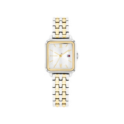 Tommy Hilfiger 1782861 ženski sat Mia Two Tone Stainless Steel pravougaono kućište Sunray White Dial 24mm