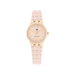 Tommy Hilfiger 1782884 ženski sat MACKENZIE Mini Blush Silicone Rose Gold Glitter Dial 25mm