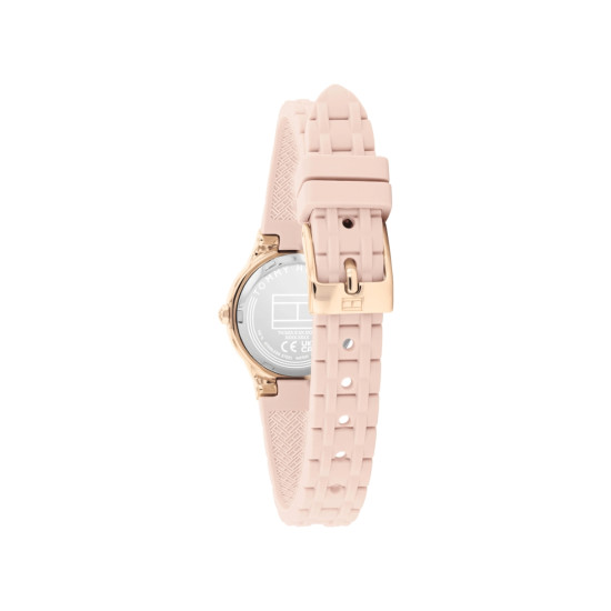 Tommy Hilfiger 1782884 ženski sat MACKENZIE Mini Blush Silicone Rose Gold Glitter Dial 25mm