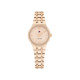 Tommy Hilfiger 1782887 ženski sat MACKENZIE Mini Rose Gold Tone Stainless Steel Monochromatic Look Glitter Dial 25mm