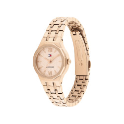 Tommy Hilfiger 1782887 ženski sat MACKENZIE Mini Rose Gold Tone Stainless Steel Monochromatic Look Glitter Dial 25mm