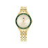 Tommy Hilfiger 1782892 ženski sat Jade Gold Tone Stainless Steel Green Detail Champagne Dial Edition Sunray effect 30mm