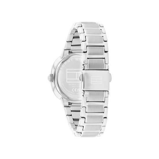 Tommy Hilfiger 1782899 ženski sat SAVANNAH Classic Line Silver Tone Stainless Steel Small Cubic Zirconia White Dial 33mm