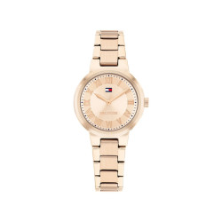 Tommy Hilfiger 1782906 ženski sat Becca Rose Gold Stainless Steel Roman Numerals Monochromatic Style Dial 28mm