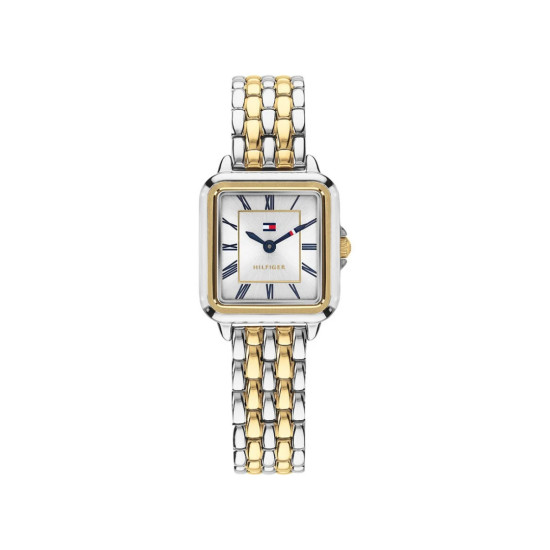 Tommy Hilfiger 1782915 ženski sat Mia Two Tone Stainless Steel Sunray Dial 22mm Pravougaono kućište
