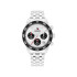 Tommy Hilfiger 1792215 muški sat TH 85 Chronograph Silver Tone Stainless Steel Black Detail Sunray White Dial 41mm