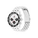 Tommy Hilfiger 1792215 muški sat TH 85 Chronograph Silver Tone Stainless Steel Black Detail Sunray White Dial 41mm