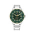 Tommy Hilfiger 1792230 muški sat REMY Classic Line Elegant Silver Stainless Steel Gold Detail Fresh Green Dial 43mm