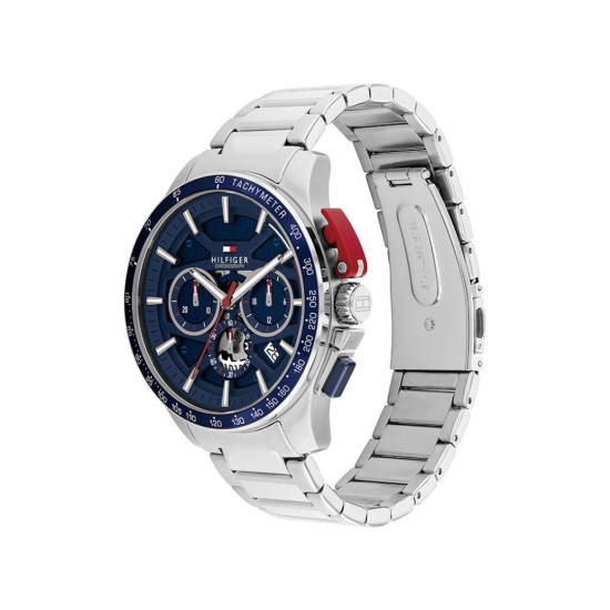 Tommy Hilfiger 1792261 muški sat Bank Timeless Chronograph Deep Blue Dial 44mm
