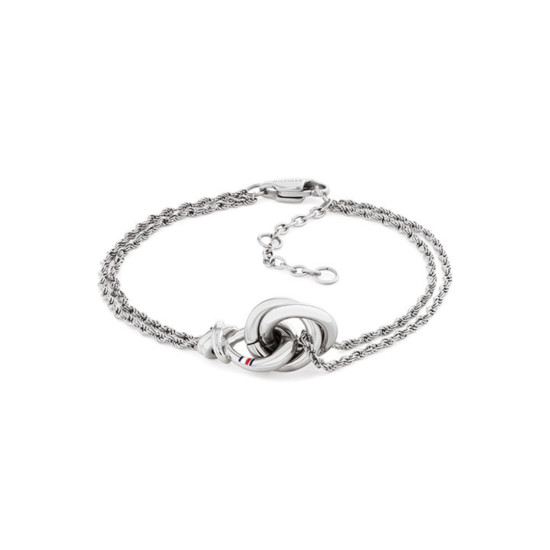Tommy Hilfiger 2780990 narukvica dvoredna Nautical Knot Silver Stainless Steel