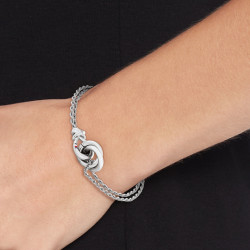 Tommy Hilfiger 2780990 narukvica dvoredna Nautical Knot Silver Stainless Steel