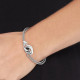 Tommy Hilfiger 2780990 narukvica dvoredna Nautical Knot Silver Stainless Steel