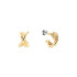 Tommy Hilfiger 2780993 minđuše Gold Tone Silver Stainless Steel