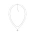 Tommy Hilfiger 2781009 ogrlica dvoredna Heart Minimal Silver Stainless Steel