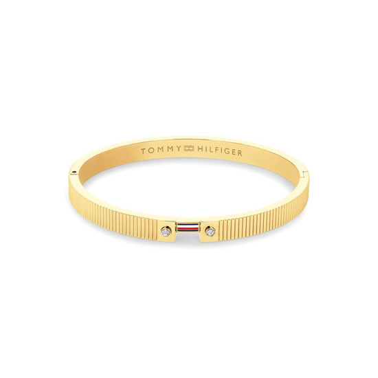 Tommy Hilfiger 2781048 narukvica čvrsta Stripes Gold Tone Stainless Steel