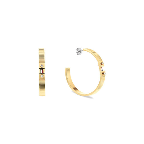 Tommy Hilfiger 2781050 minđuše alke Gold Tone Stainless Steel 40mm Bestseller