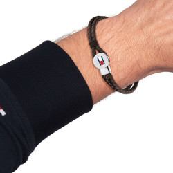 Tommy Hilfiger 2790655 muška narukvica dvoredna Brown Leather