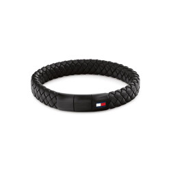 Tommy Hilfiger 2790662 muška narukvica Black Leather