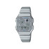 Casio Vintage A130WE-7A unisex Futuristic Gadget Edition All Silver Tone