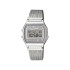 Casio Vintage A158WEM-7 unisex Refined Mesh Classic Light Gray