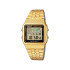 Casio Vintage A500WGA-1 unisex Full Digital Classic Gold Tone Fresh Green detail