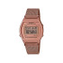 Casio Vintage B640WMR-5A ženski sat Sparkle Retro Edition Rose Gold Tone Mesh Band