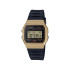 Casio Vintage F-91WM-9A unisex Legendary Slim Digital Micro Light Iconic desing Black Gold detail